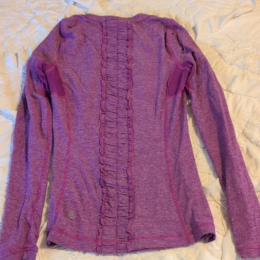 lululemon athletica Purple Long Sleeve Top